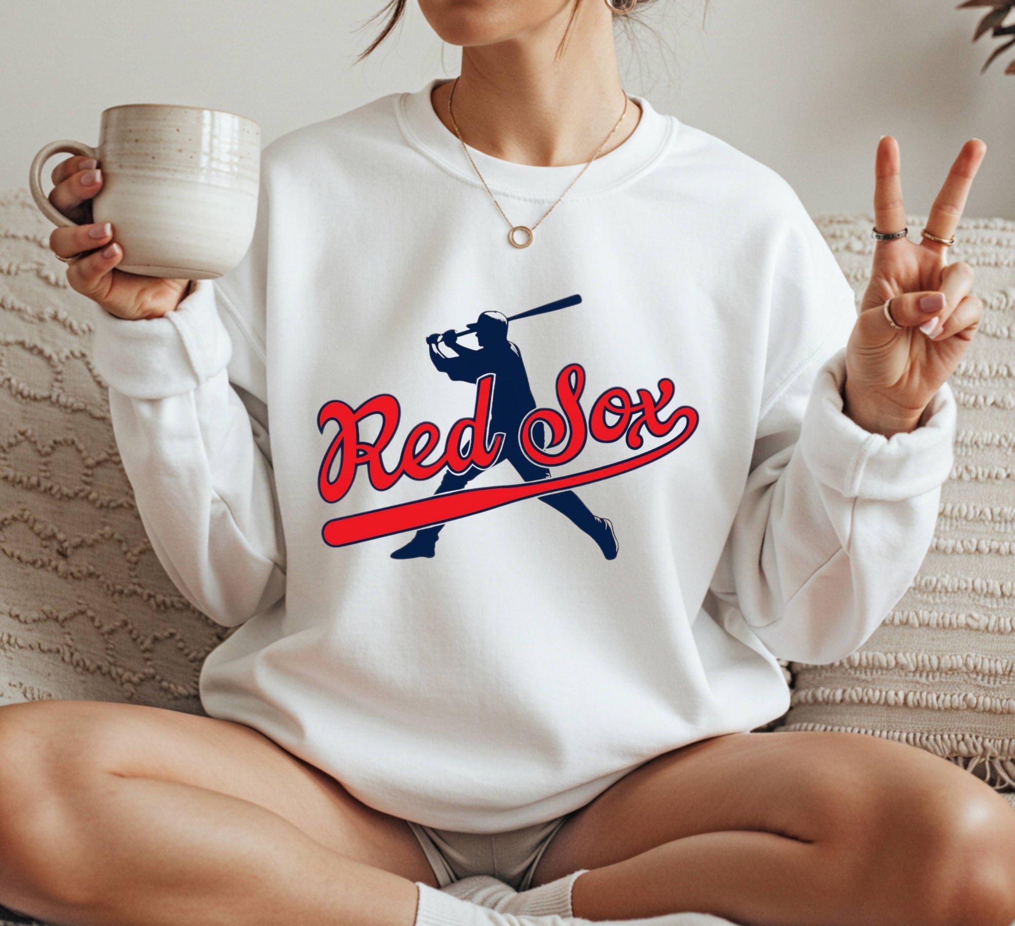 Boston Red Sox player Crewneck Sweatshirt Unisex