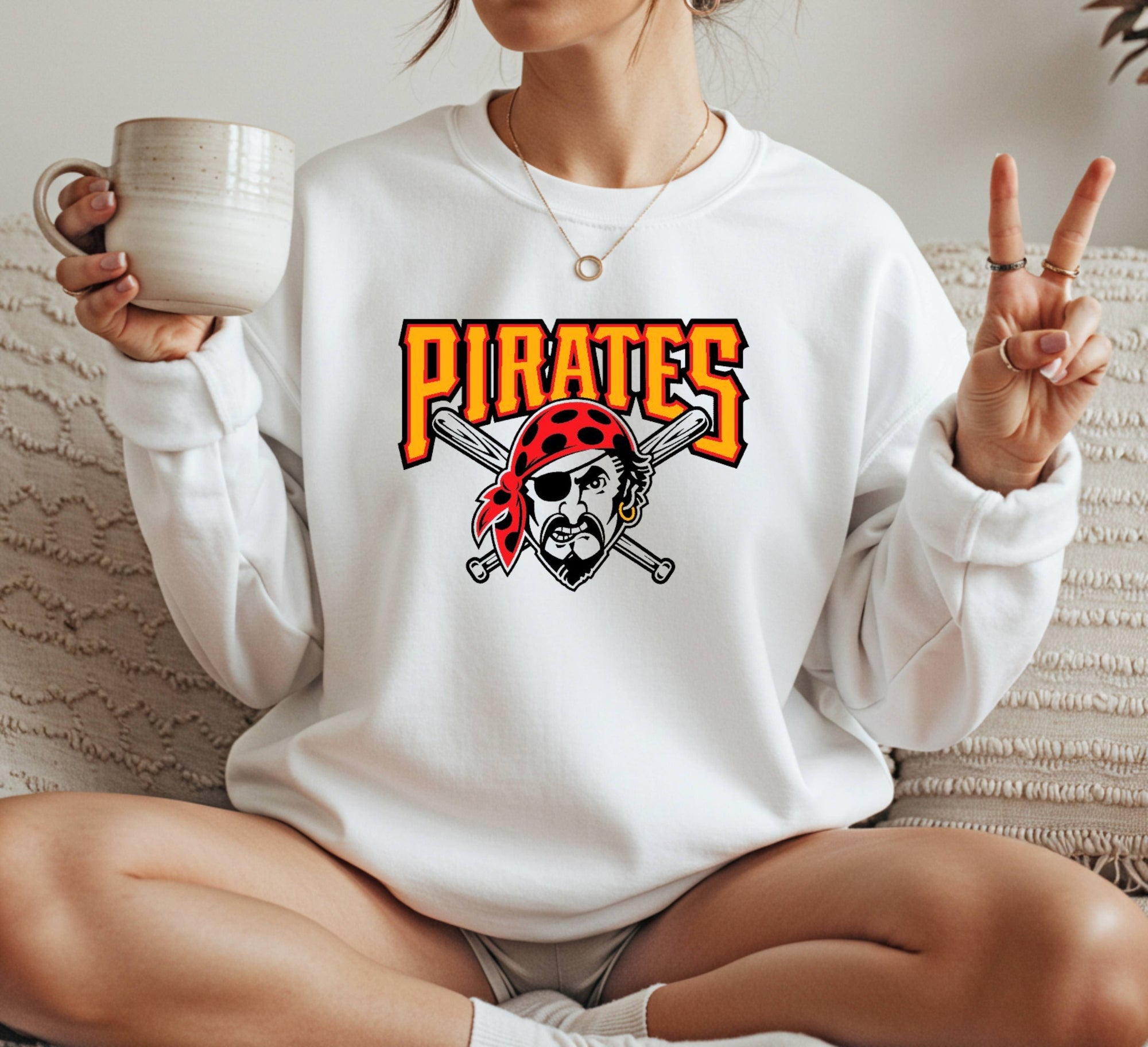 Pittsburgh Pirates sport Crewneck Sweatshirt Unisex