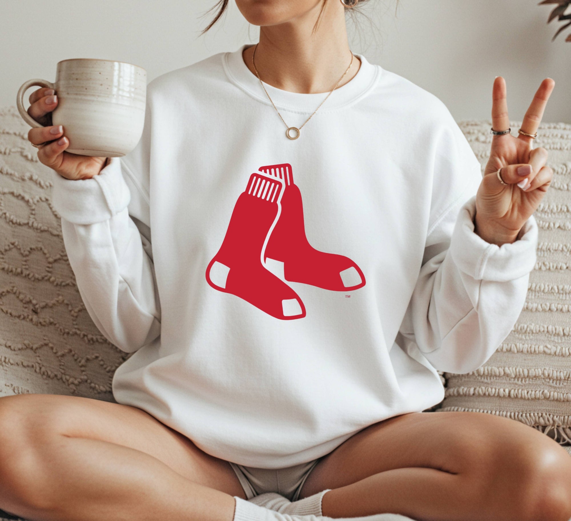 Red Sox Crewneck Sweatshirt Unisex