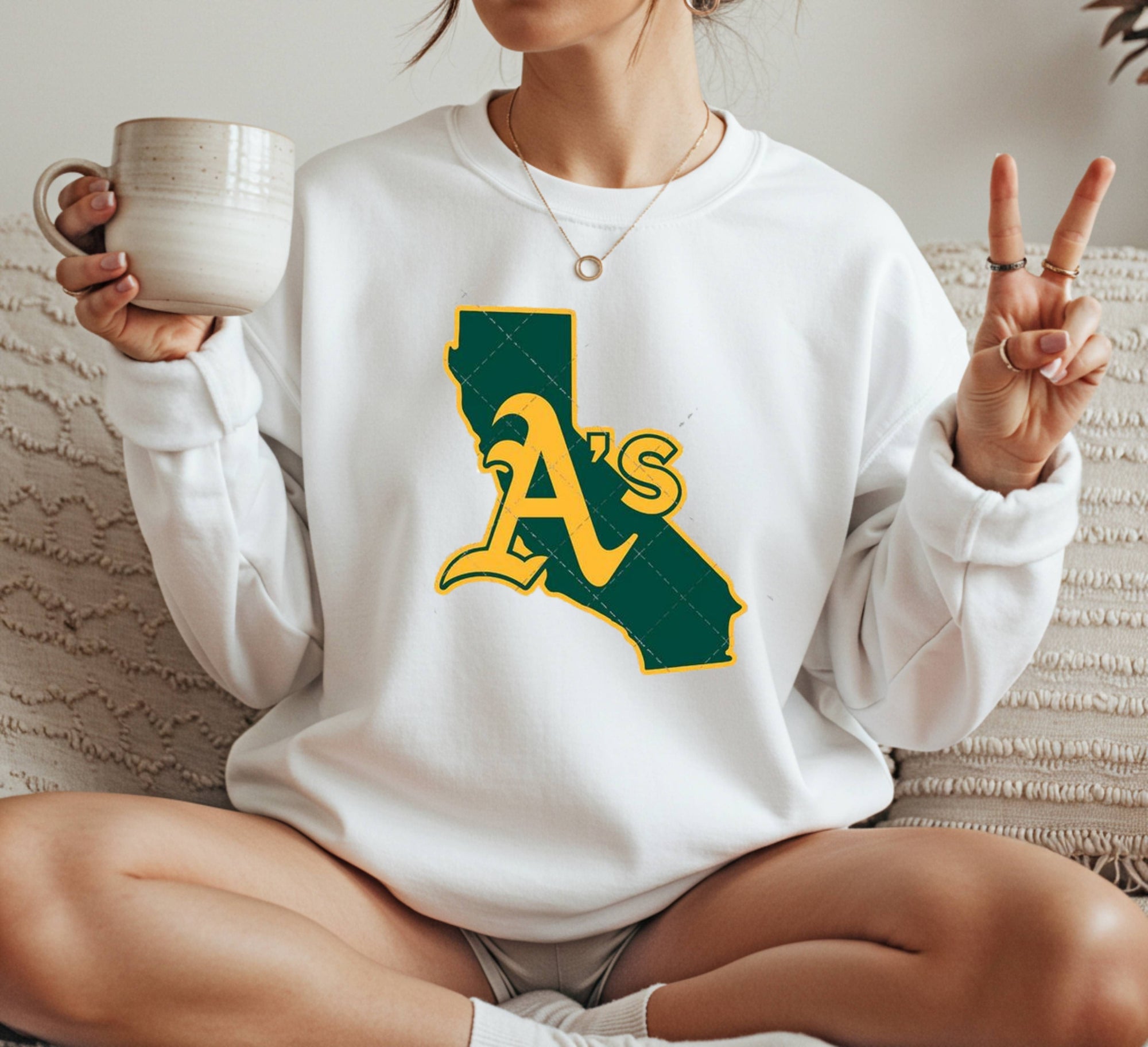 Athletics logo Crewneck Sweatshirt Unisex