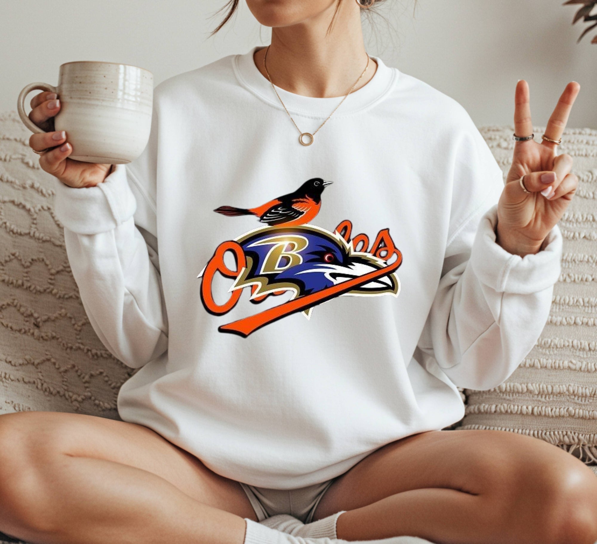 Baltimore Crewneck Sweatshirt Unisex