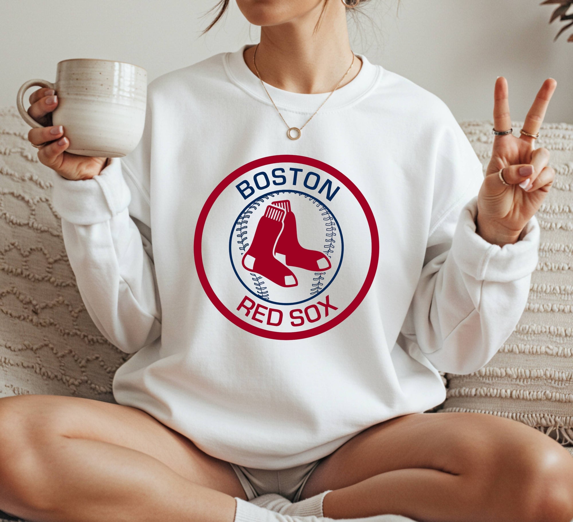 Boston Red Sox Crewneck Sweatshirt Unisex
