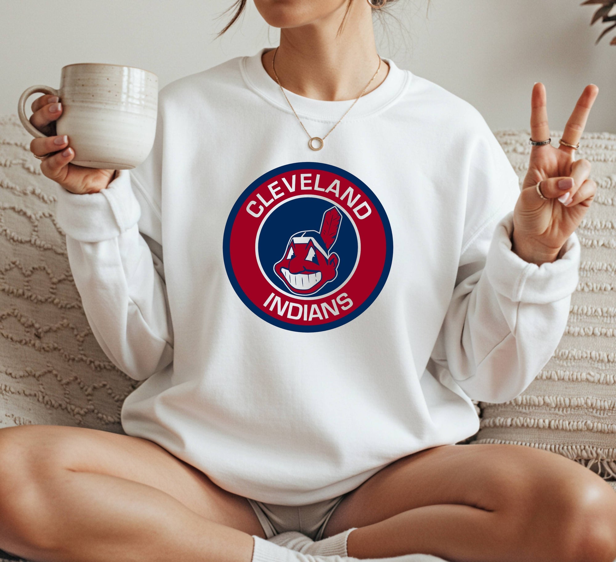 Cleveland Guardians logos Crewneck Sweatshirt Unisex