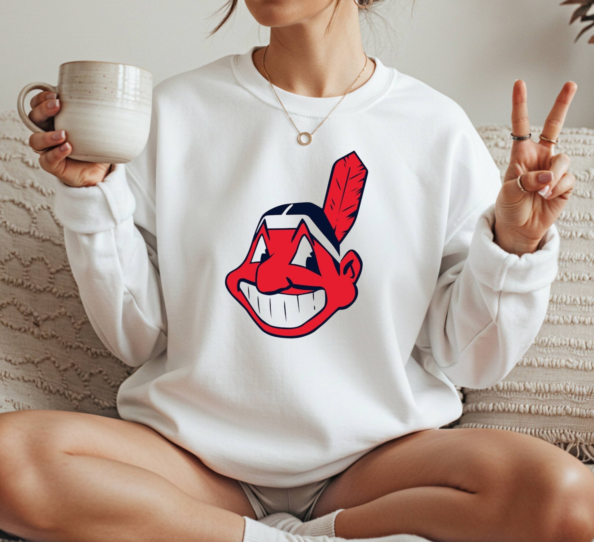 Cleveland Guardians style Crewneck Sweatshirt Unisex