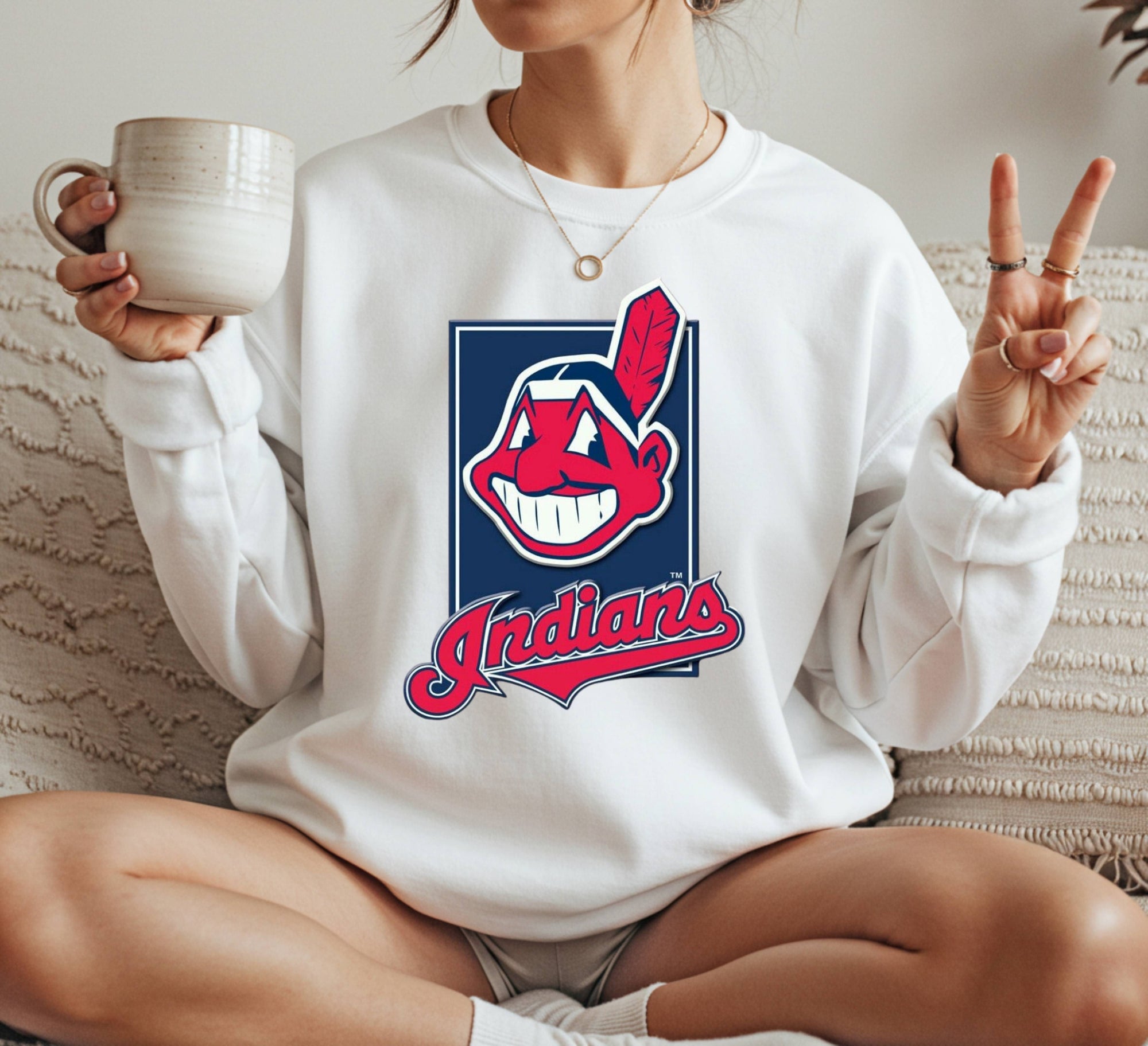 Cleveland logo Crewneck Sweatshirt Unisex