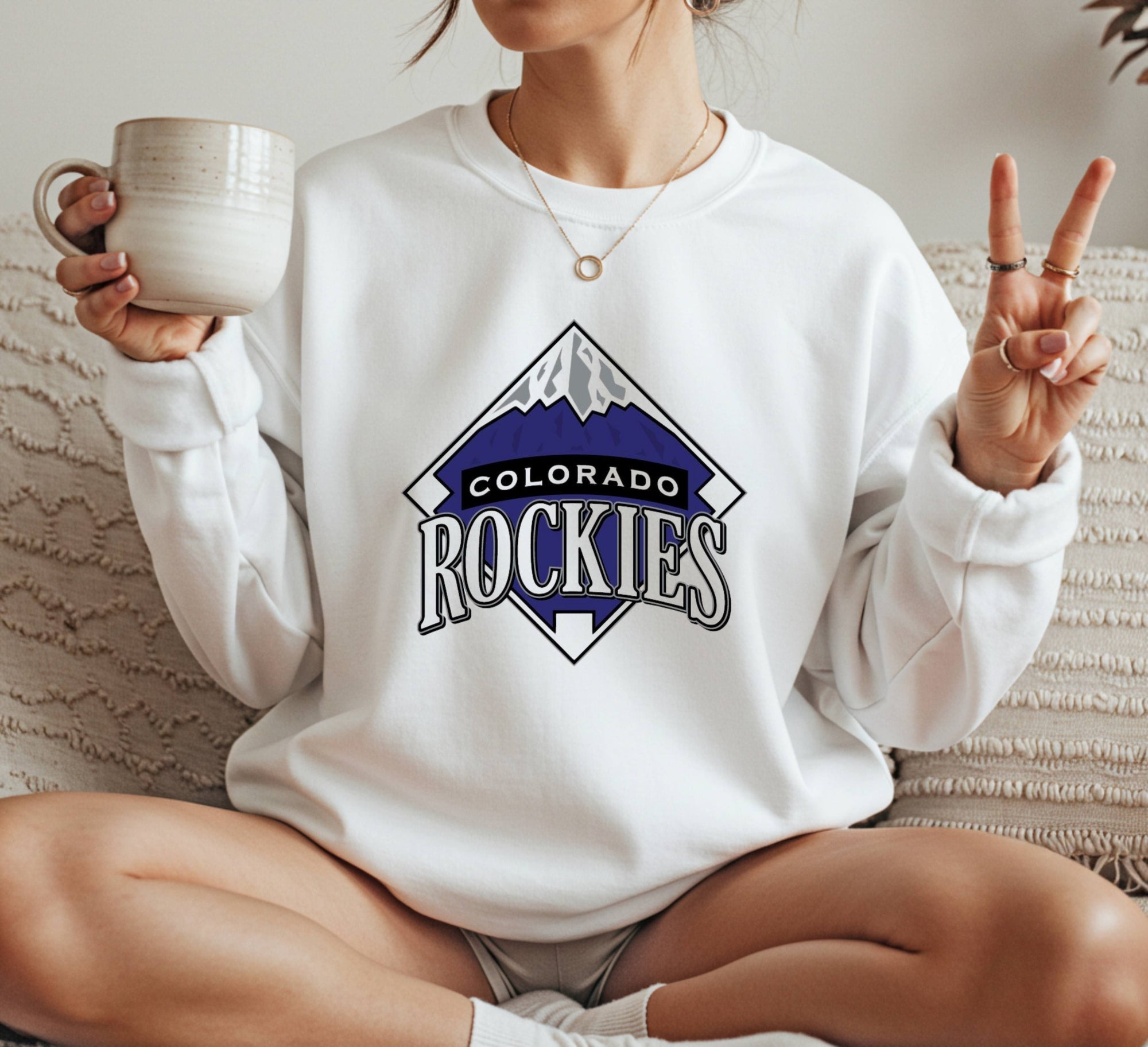 Colorado Rockies team Crewneck Sweatshirt Unisex