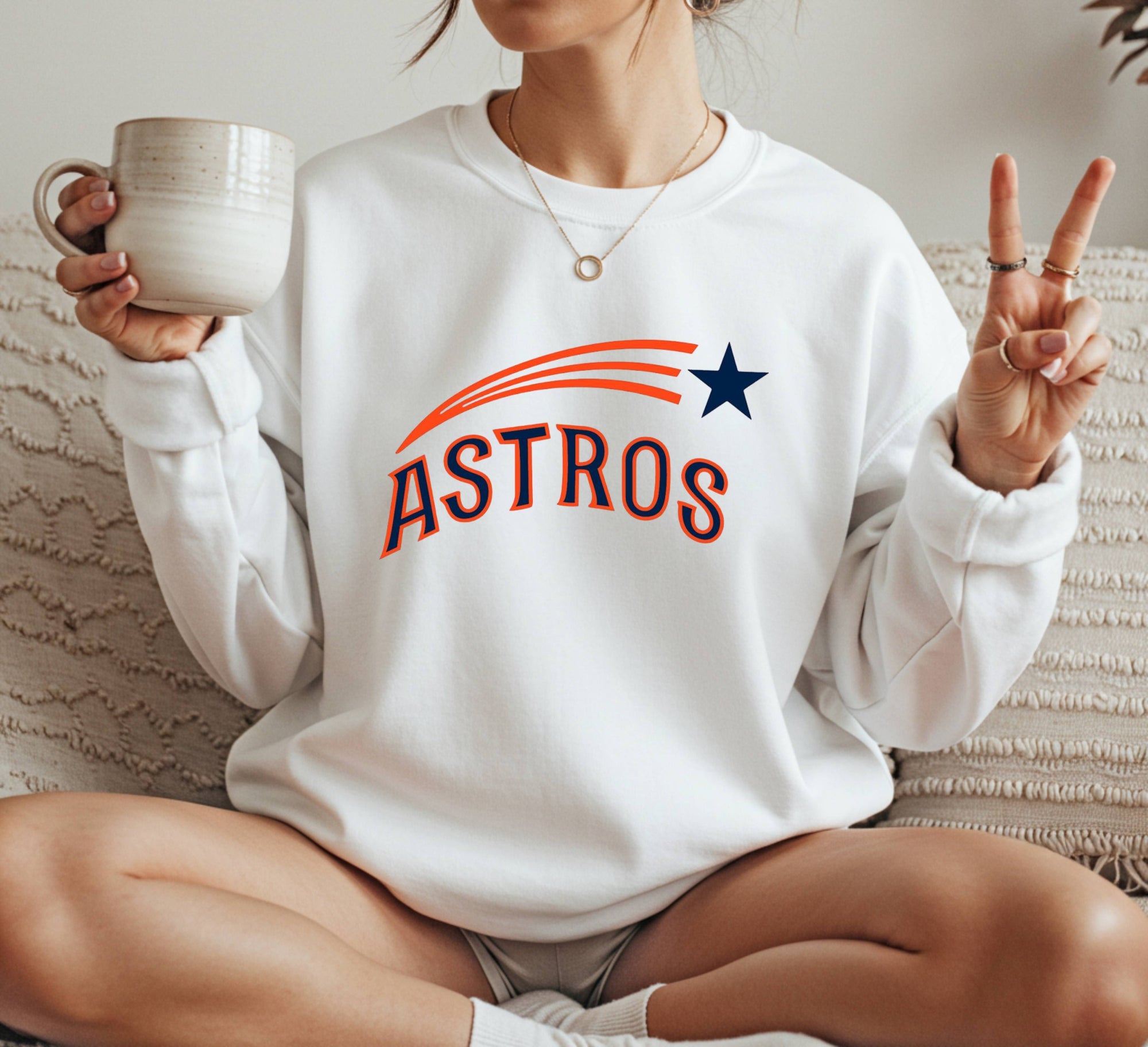 Houston Astros Crewneck Sweatshirt Unisex