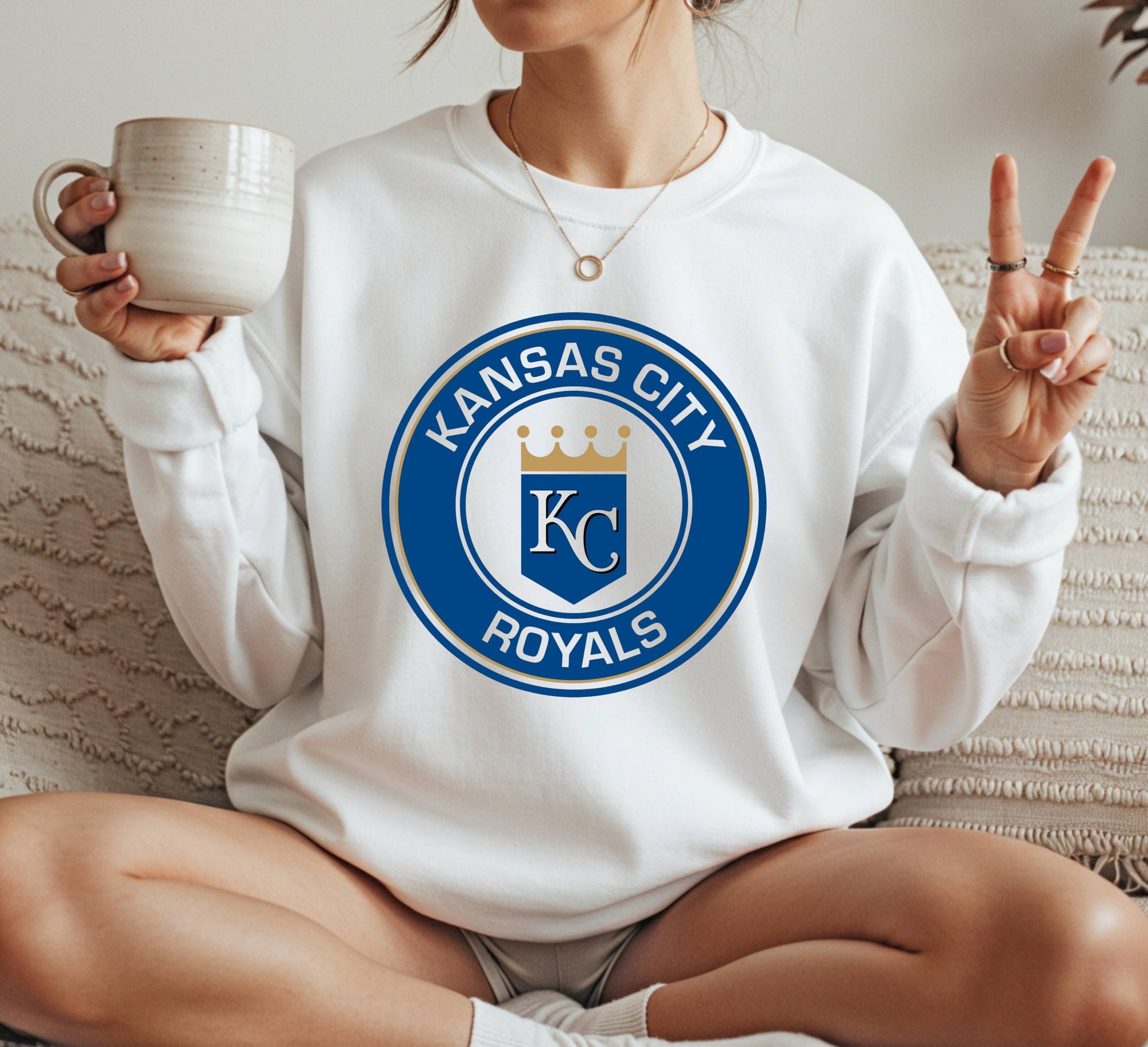 Kansas City logo Crewneck Sweatshirt Unisex