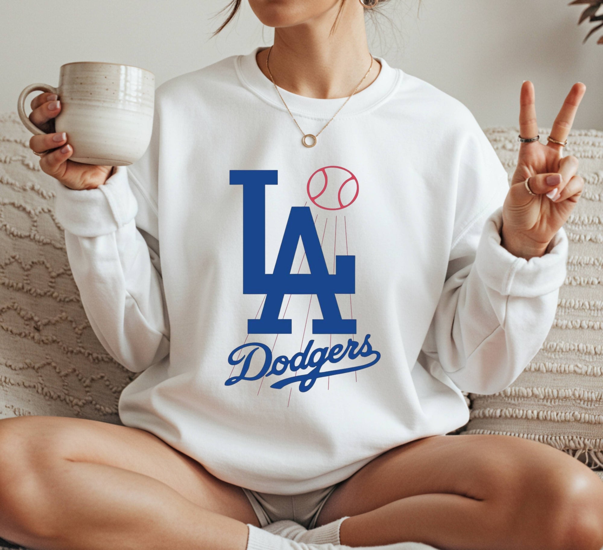 Los Angeles Dodgers Crewneck Sweatshirt Unisex