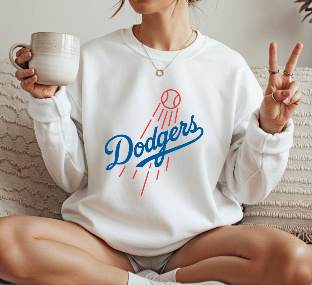 Los Angeles Dodgers logo Crewneck Sweatshirt Unisex