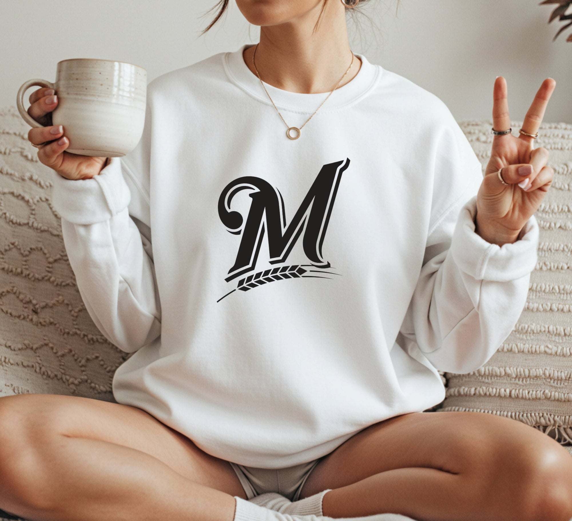 Milwaukee Brewers design Crewneck Sweatshirt Unisex