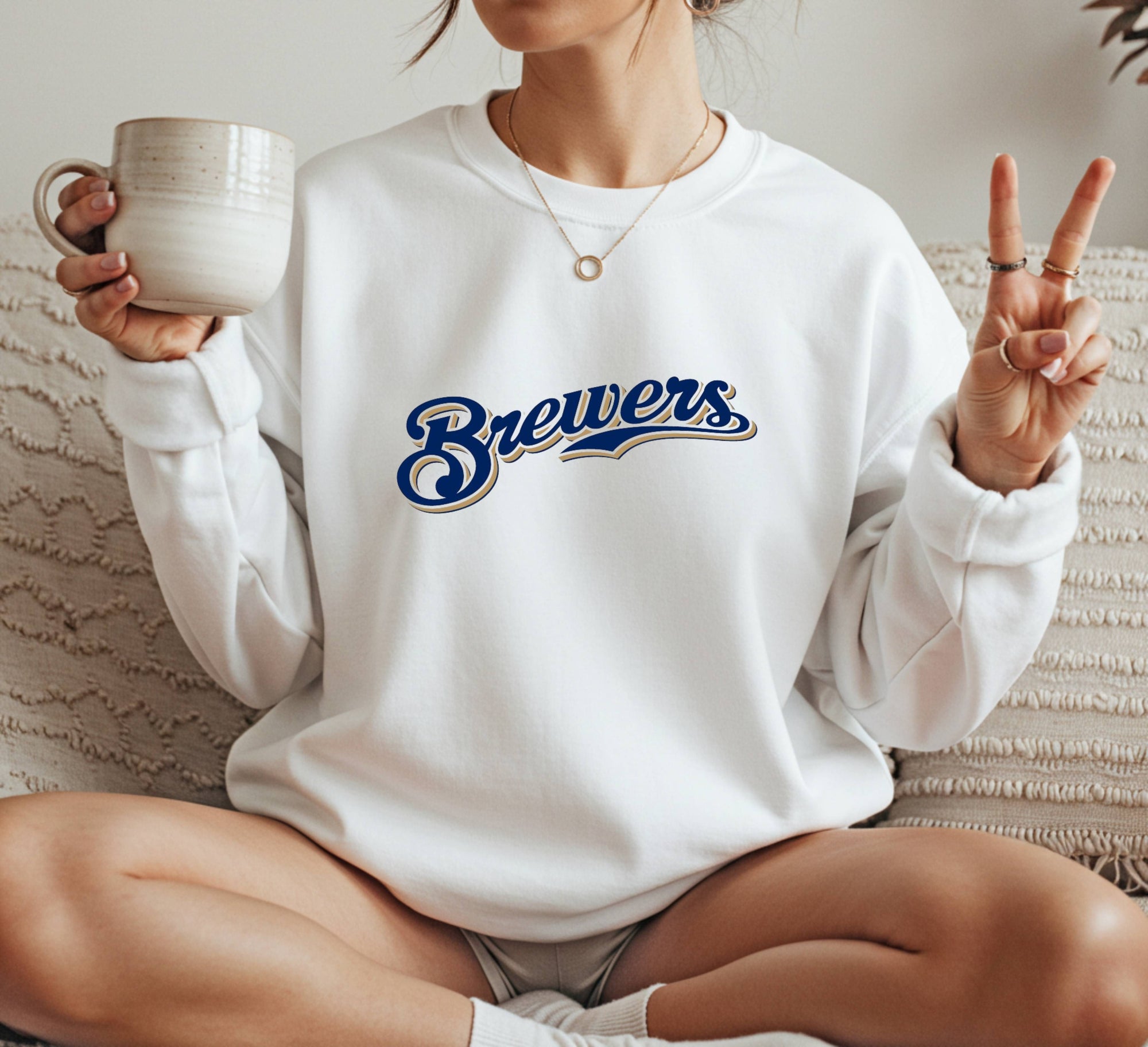 Milwaukee Brewers icon Crewneck Sweatshirt Unisex