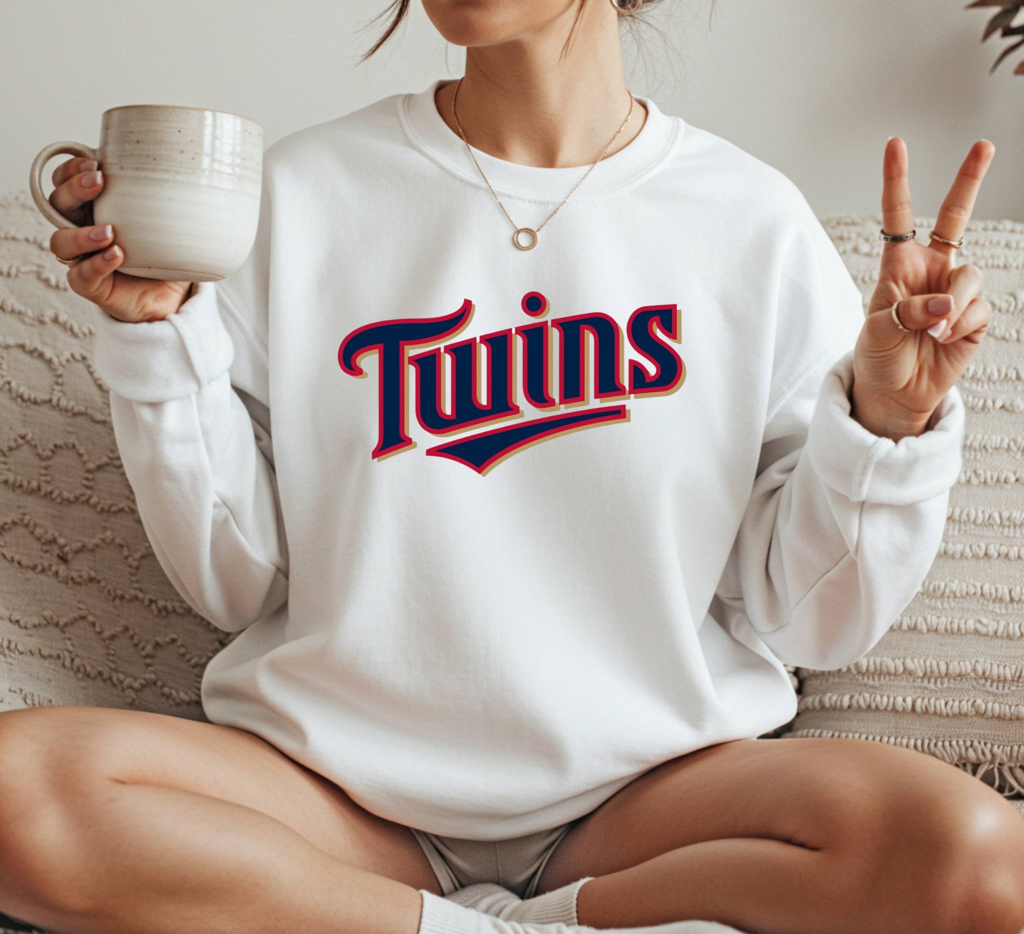 Minnesota Twins logo Crewneck Sweatshirt Unisex