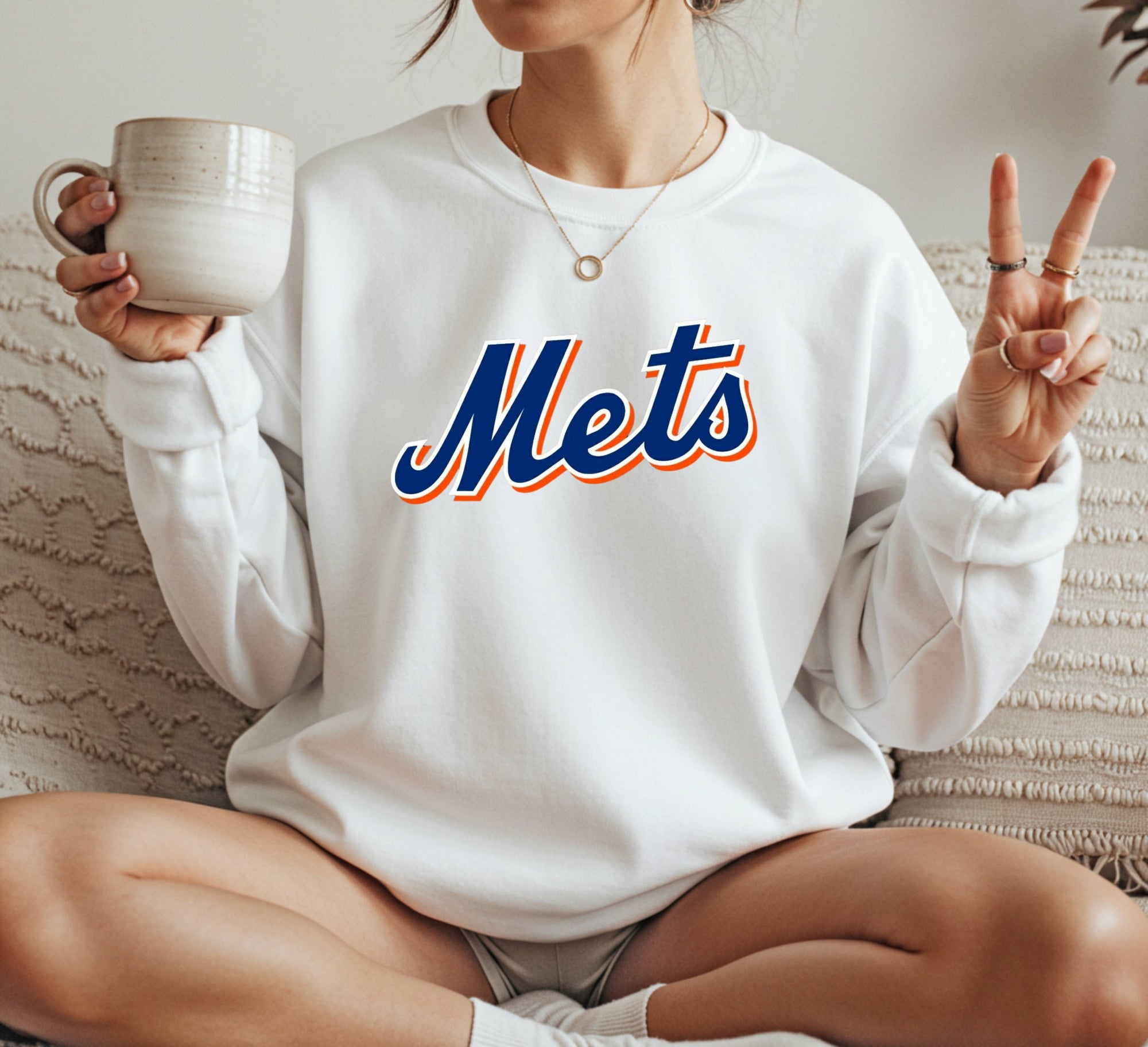 New York Mets Crewneck Sweatshirt Unisex