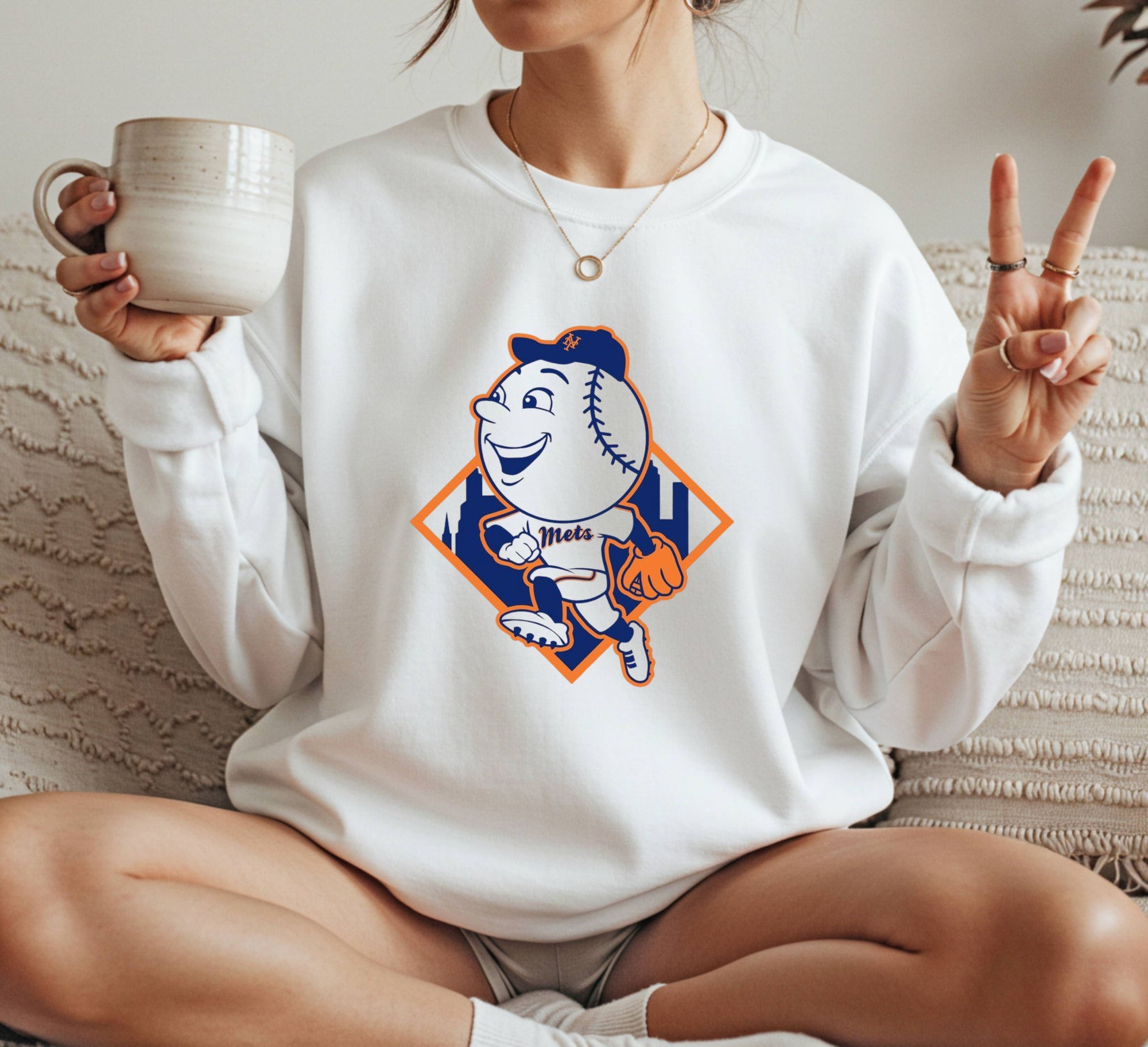 New York Mets icon Crewneck Sweatshirt Unisex