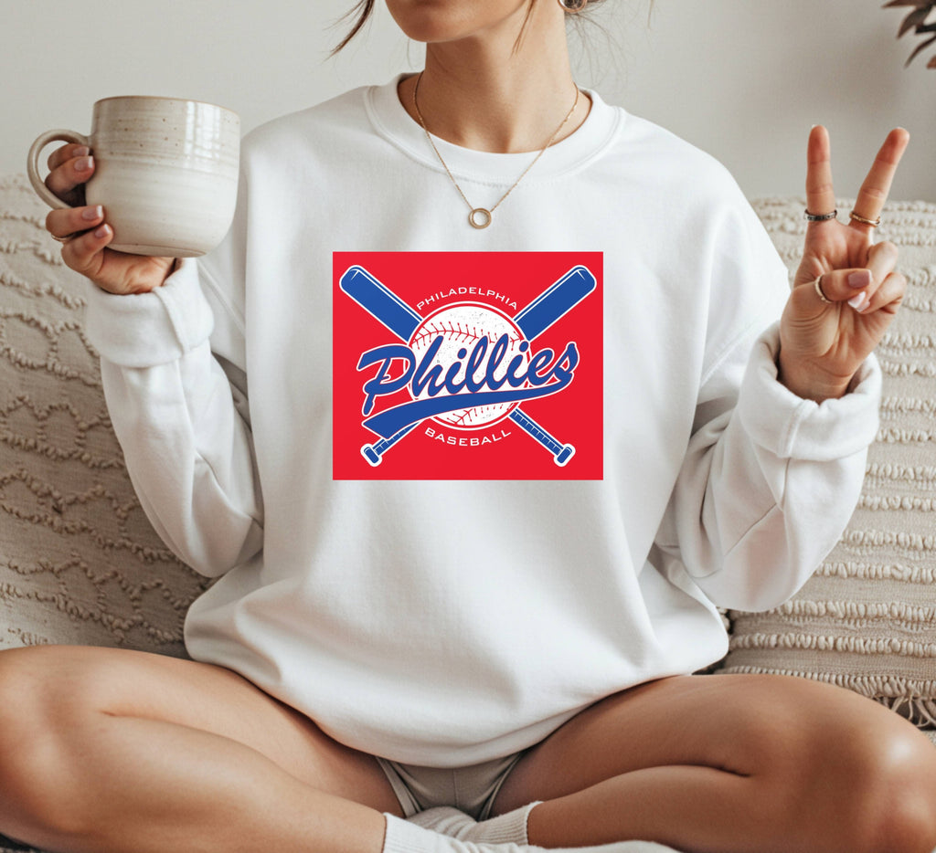 Philadelphia Phillies baseball Crewneck Sweatshirt Unisex