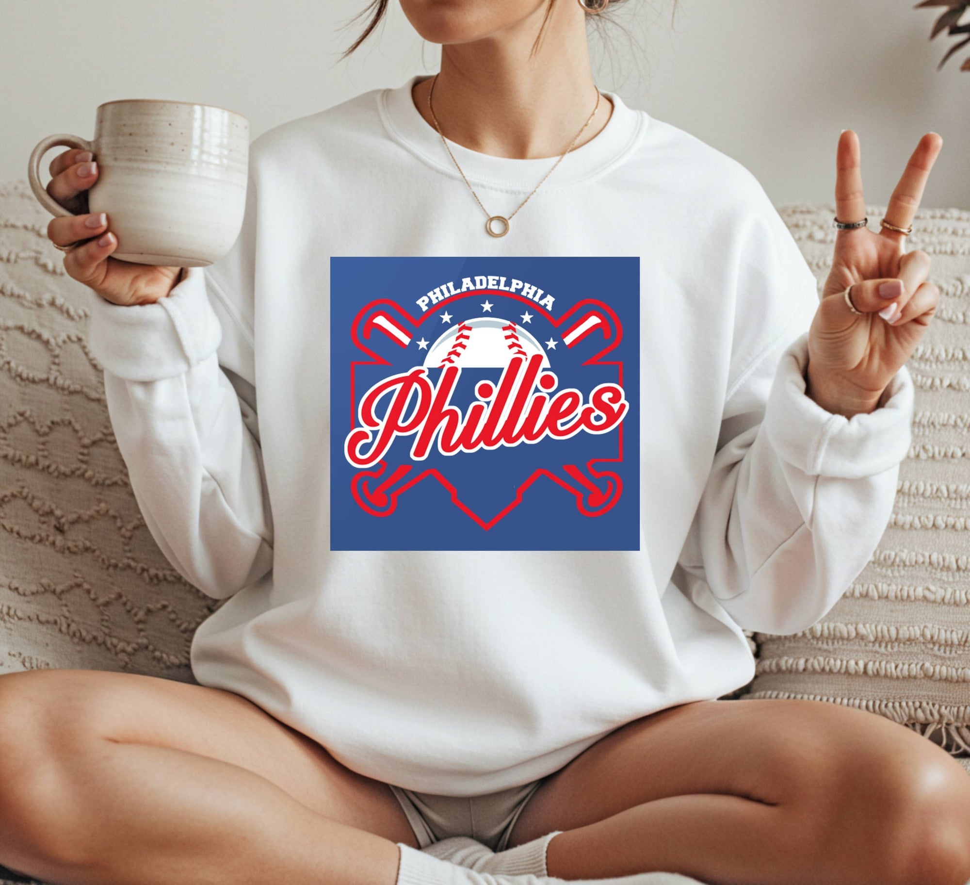 Philadelphia Phillies icon Crewneck Sweatshirt Unisex