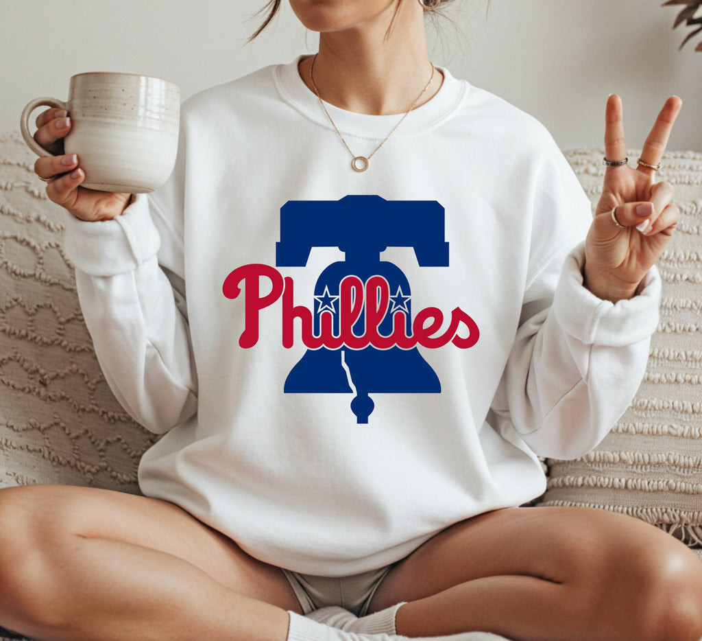 Philadelphia Phillies mlb logo Crewneck Sweatshirt Unisex