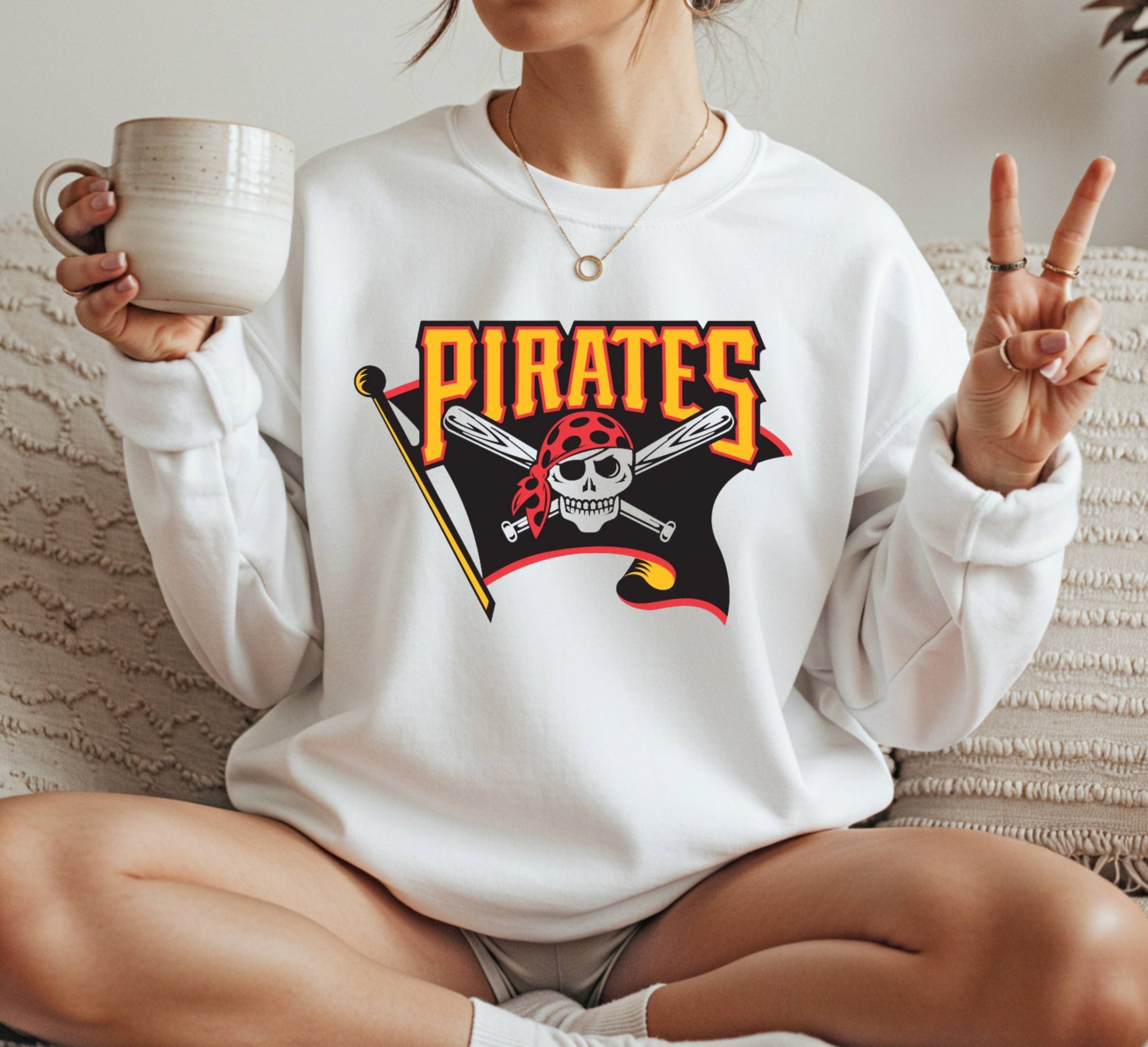 Pittsburgh Pirates icon Crewneck Sweatshirt Unisex