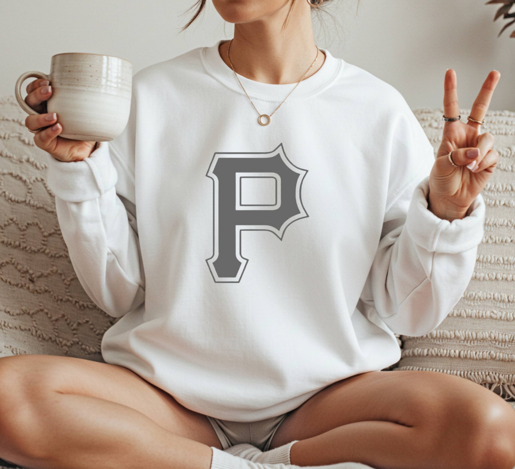Pittsburgh Pirates logo Crewneck Sweatshirt Unisex