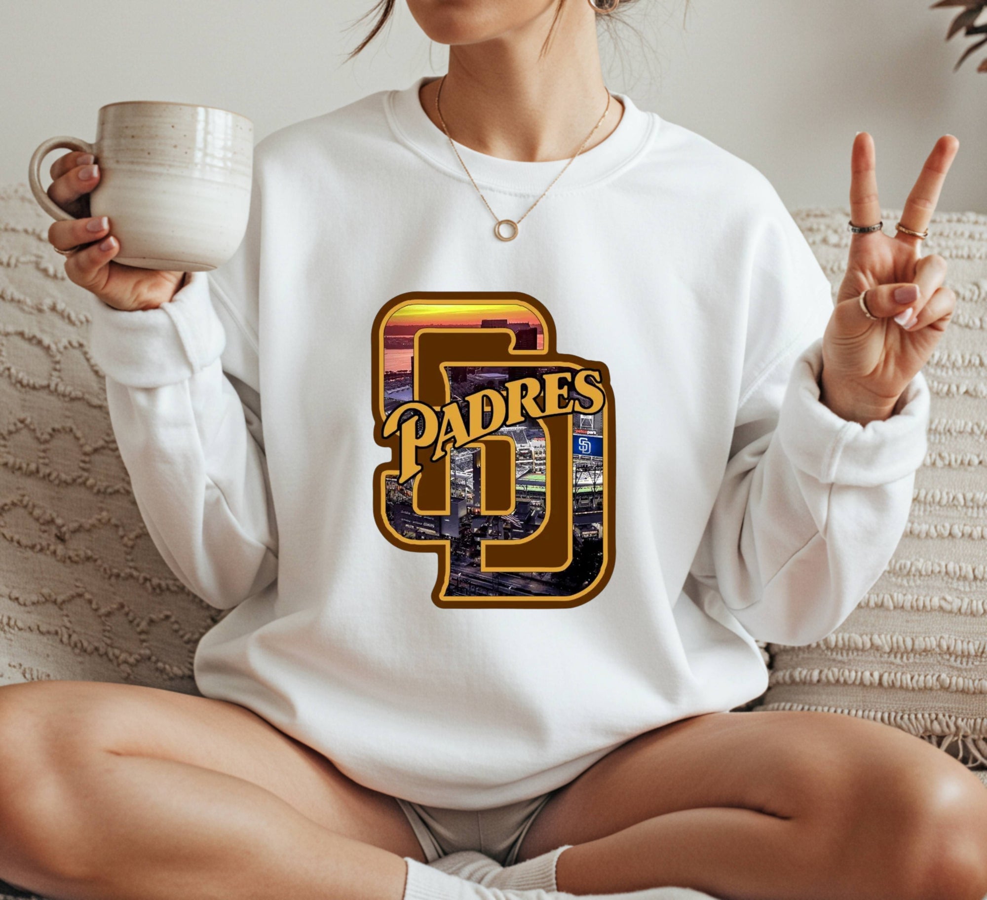 San Diego Padres Crewneck Sweatshirt Unisex