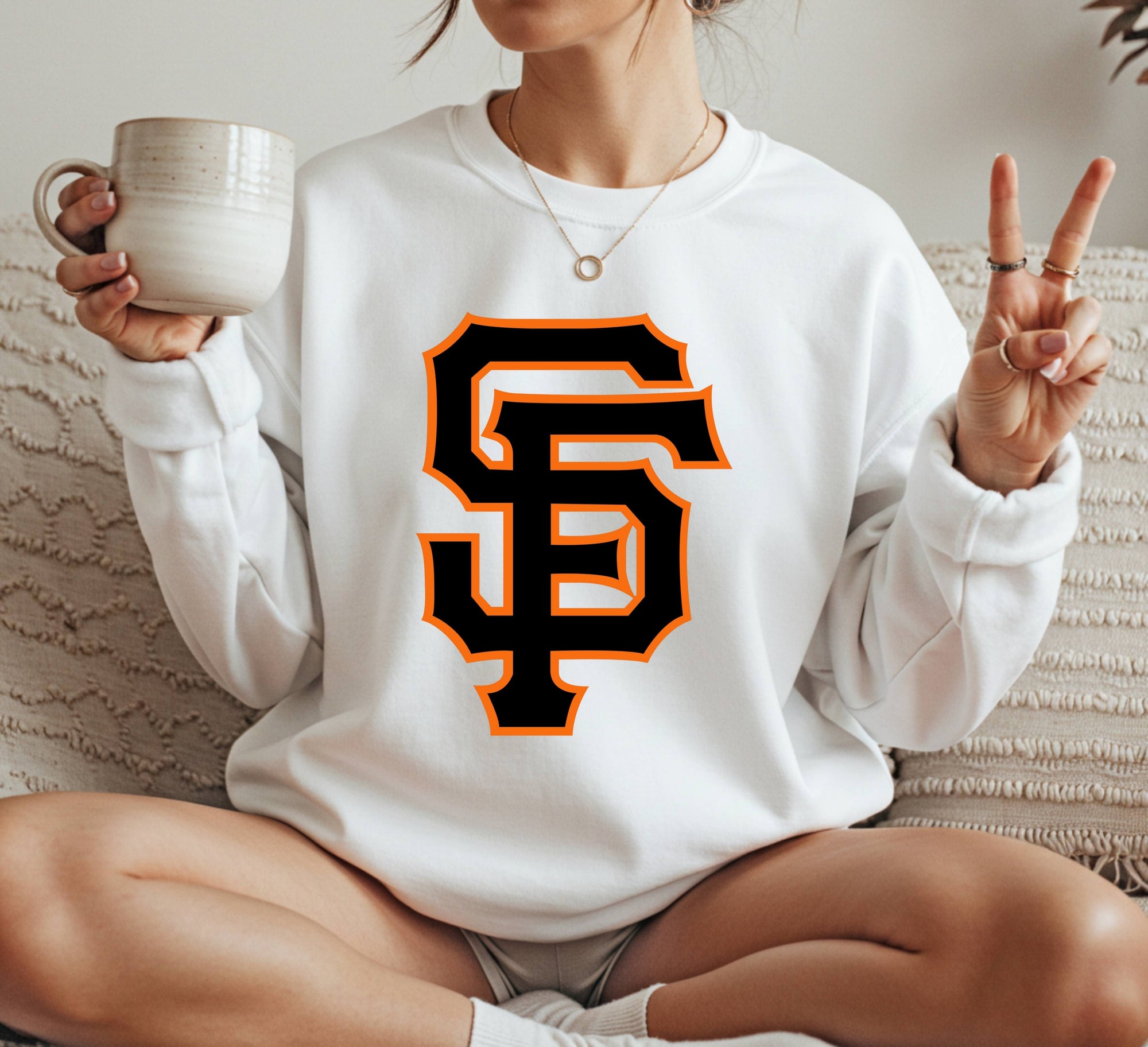 San Francisco Giants logo Crewneck Sweatshirt Unisex