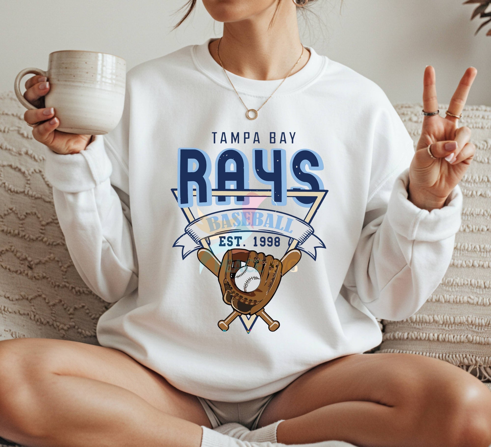 Tampa Bay Rays baseball Crewneck Sweatshirt Unisex