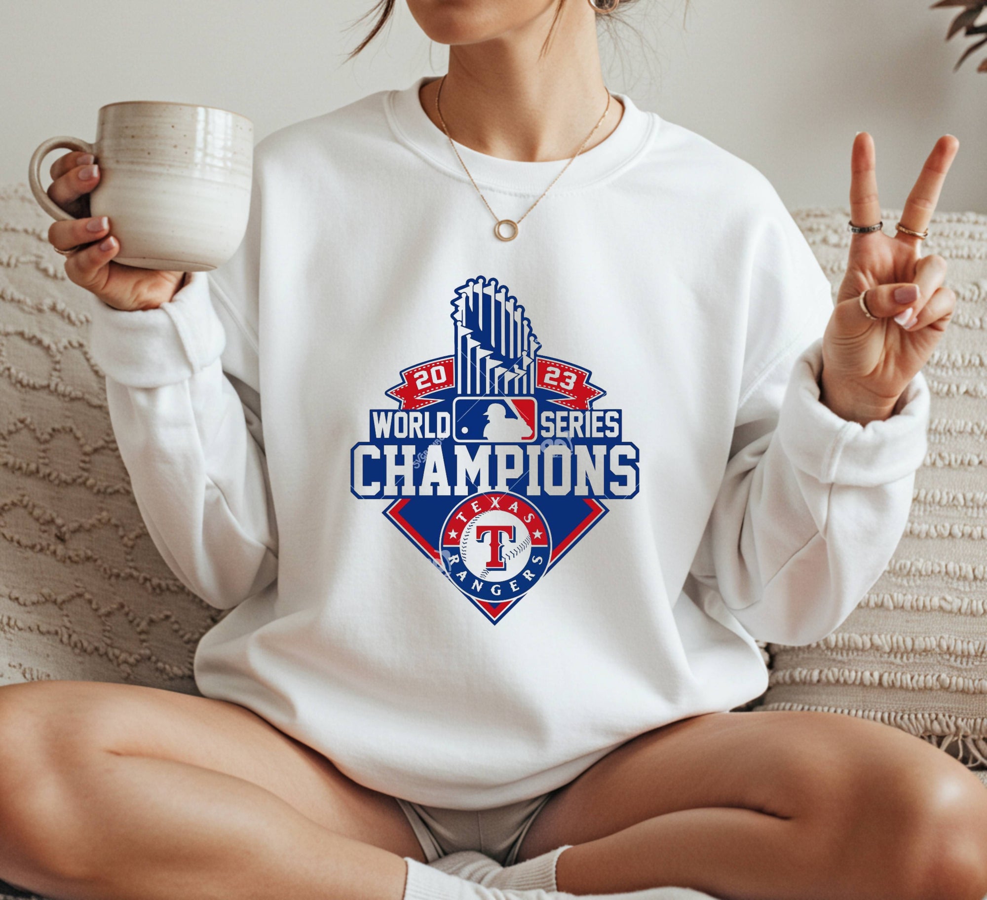 Texas Rangers Crewneck Sweatshirt Unisex