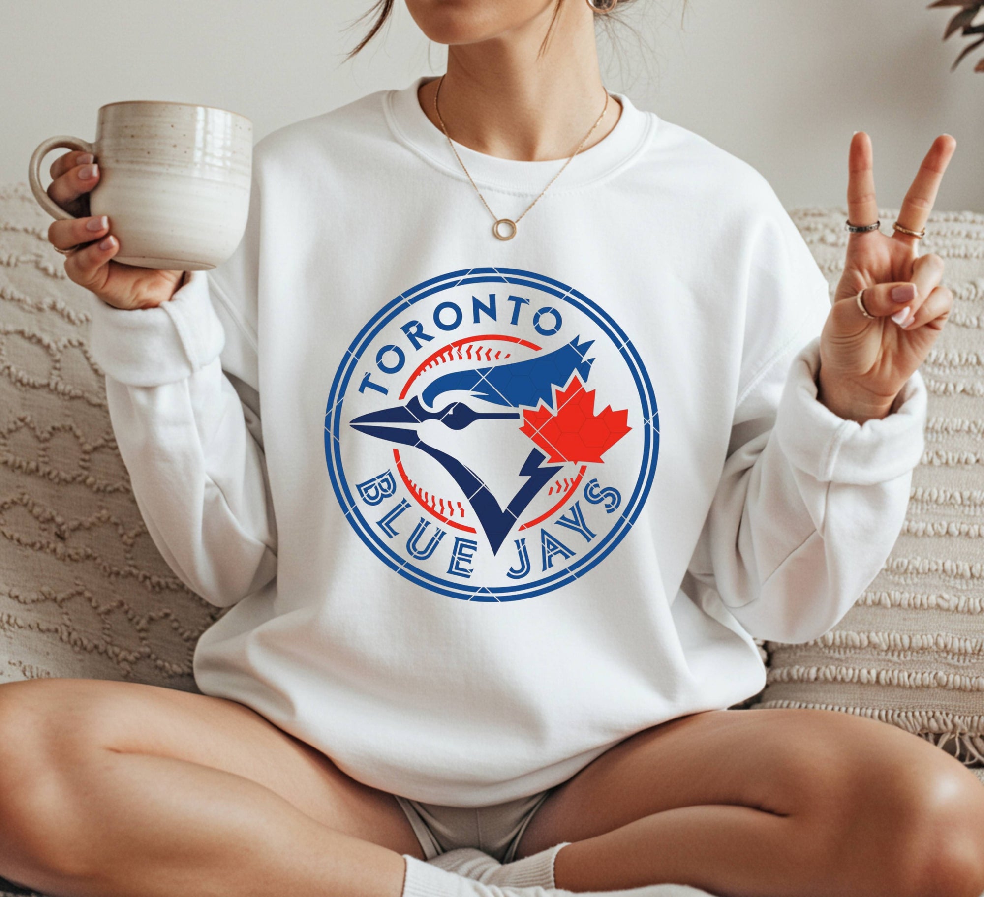 Toronto Blue Jays logo Crewneck Sweatshirt Unisex