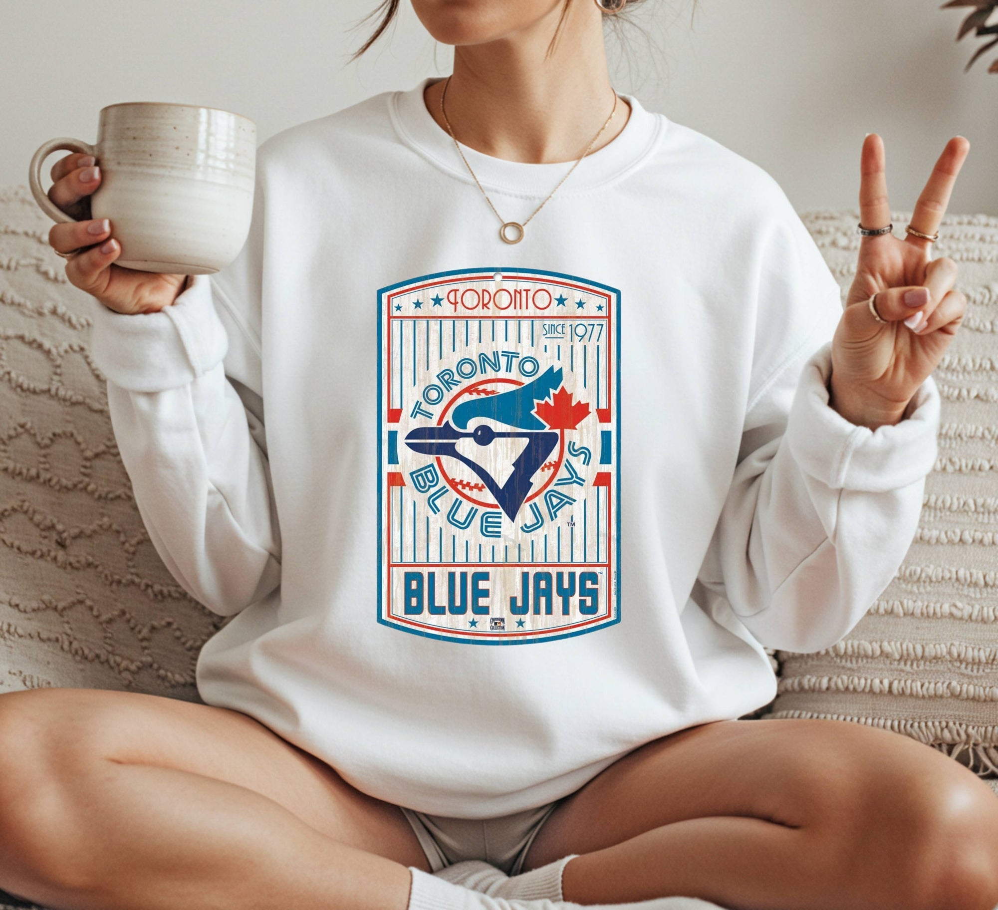 Toronto Blue Jays vintage Crewneck Sweatshirt Unisex