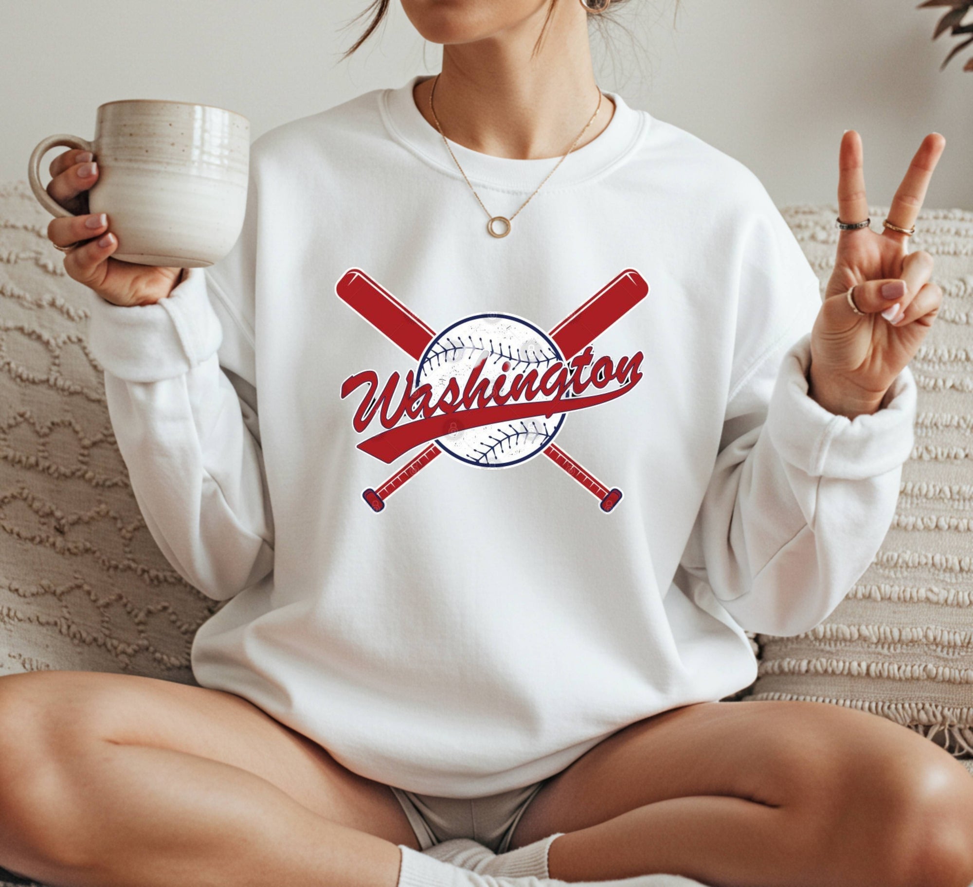 Washington Nationals baseball Crewneck Sweatshirt Unisex